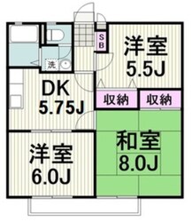 ビーライン鷺沼の物件間取画像